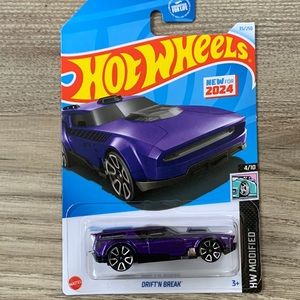 Hot Wheels Car Drift N Break Purple Station Wagon HW Modified Hotwheels New 2024